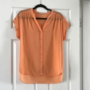 Hinge silk top-XS